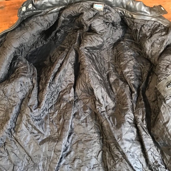 VTG Womens Cafer Racer Triumph Sequra Motorcycle Biker Jacket Large - Picture 7 of 8